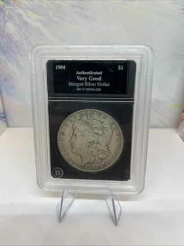 1904-P Morgan Silver Dollar 1$ - Graded Very Good