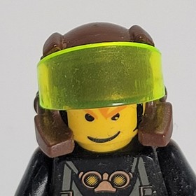 LEGO Rock Raiders Axel RCK008 Minifig 3349-1 Helmet Visor &ndash; Great Holiday Gift