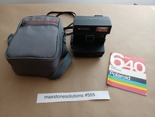 Polaroid 600 Land Camera Sun 640 Instant Film Camera With Manual- Untested