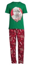 NEW Mens A Christmas Story 2 Piece Pajama Set Sm or Lg Ralphie / Leg Lamp