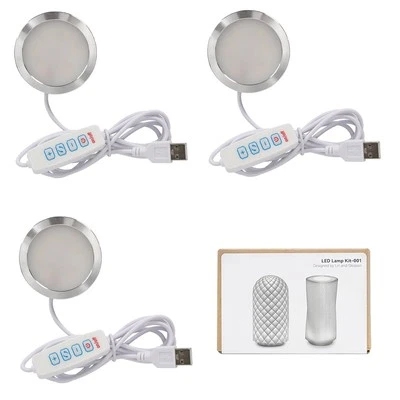 BAMBOOSEGD 3PCS LED Lamp Kit 001 Three Colors for Bambu Lab 001