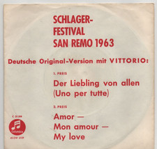 Columbia  Sg.    -    VITTORIO    -   DER LIE...