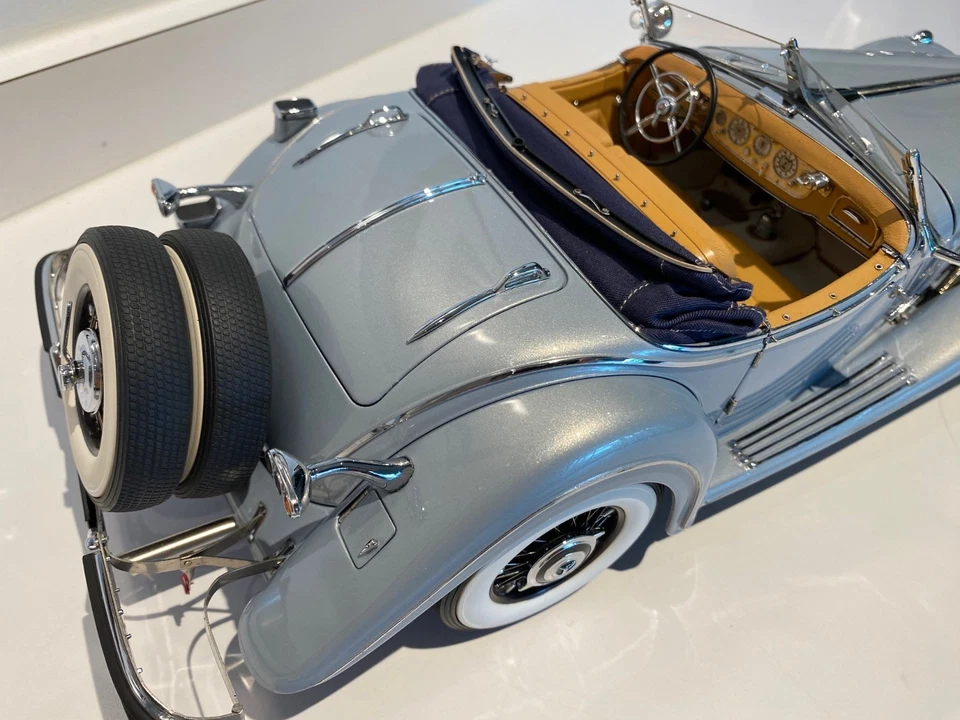 Escala 1/12 Bauer Mercedes 500K Special Roadster - COLOR PERSONALIZADO Foto 3 de 4