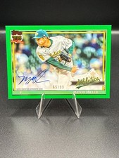 2026 Topps Series 1 Mason Miller Auto Green Parallel /99 - Padres / Athletics 🔥