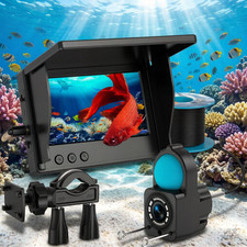 30m HD Underwater Fish Finder with 4.3"LCD Display & Infrared Night Vision Light