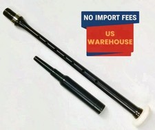 Gibson Long Plastic Practice Chanter w/ Imitation Ivory Sole Reed 20.25" FS US