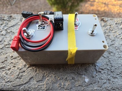 Custom RC Switch Panel Box XT60 Connector Toggle Power Distribution Board
