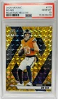 2025 Panini Mosaic - Bo Nix #173 Reactive Yellow Mosaic Prizm