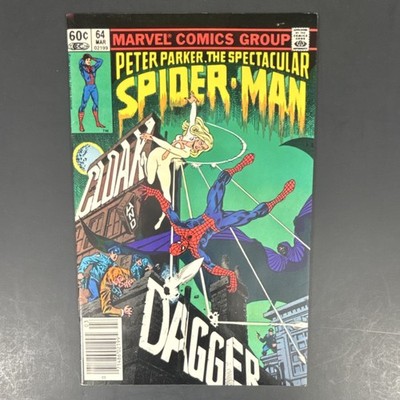 Marvel Comics Spectacular Spider-Man #64 1st Cloak & Dagger-nice