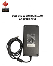 NEW Genuine OEM Dell 240W 19.5V 12.3A AC Laptop Charger LA240PM160 PA9E PA-9E