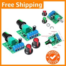 2pcs Adjustable PWM Speed Controllers for DC Motors, NE555 Chip Technology
