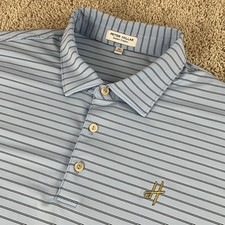 Peter Millar Summer Comfort Polo Shirt Mens XL Golf Performance Stretch S41