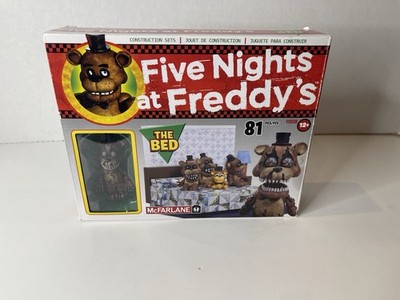 Five Nights At Freddy s Figures The Bed Construction Set 12038 NEW SEALED RARE!
