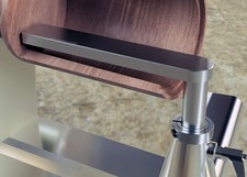 Simple Woodturning Tools Scraper Tool Rest Platform with Post Clamping Collar