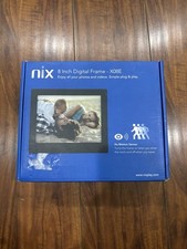 Nix 8 Inch Digital Photo Video Frame -X08E
