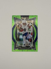 2024 Panini Select #7 Antonio Gibson Neon Green Prizm Shock #/599