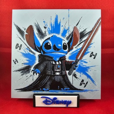 Dark Space Warrior Alien 3D Wall Art 8x8 Sci-Fi Style Unique GiftStriking