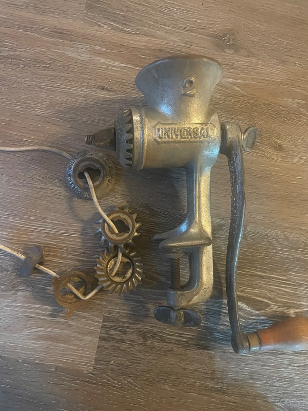 Vintage No 2 Universal Meat Grinder Made In The USA