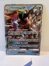 Greninja GX SM197 Sm Holo Excellent Condition on eBay