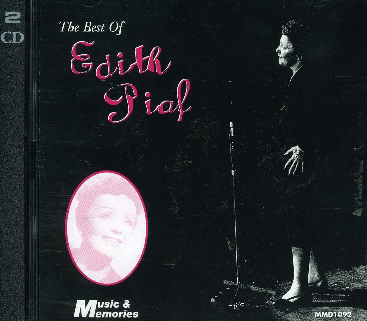Эдит Пиаф The Best of Edith Piaf 2CD-сборник (CD)