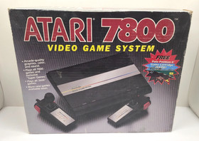 Atari 7800 Pro System Complete in Box w/ Games - Tested, Works Perfectly.