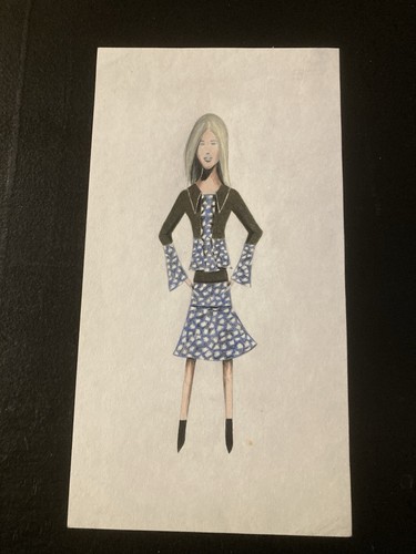 Original Illustration, Medium: Colored Pencil, Title: Back To School