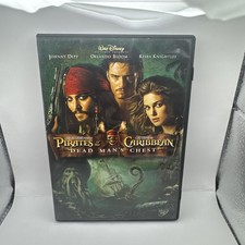 Disney Pirates of the Caribbean Dead Man's Chest DVD Widescreen Depp PG-13