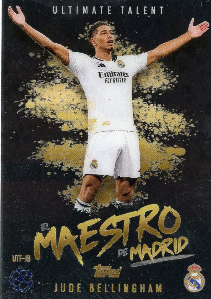 2024-25 Topps Match Attax UCC Ultimate Talent Maestro Real Jude