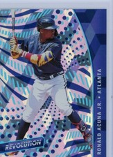 2021 Panini Chronicles Revolution Baseball Cubic #92 Ronald Acuna Jr. #23/25