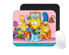 The Simpsons Mouse Pad - Custom Office Desk Mat Gift for Gamers