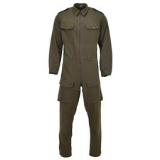 Original Austrian BH Military coverall men works mechanic polycotton suit Olive