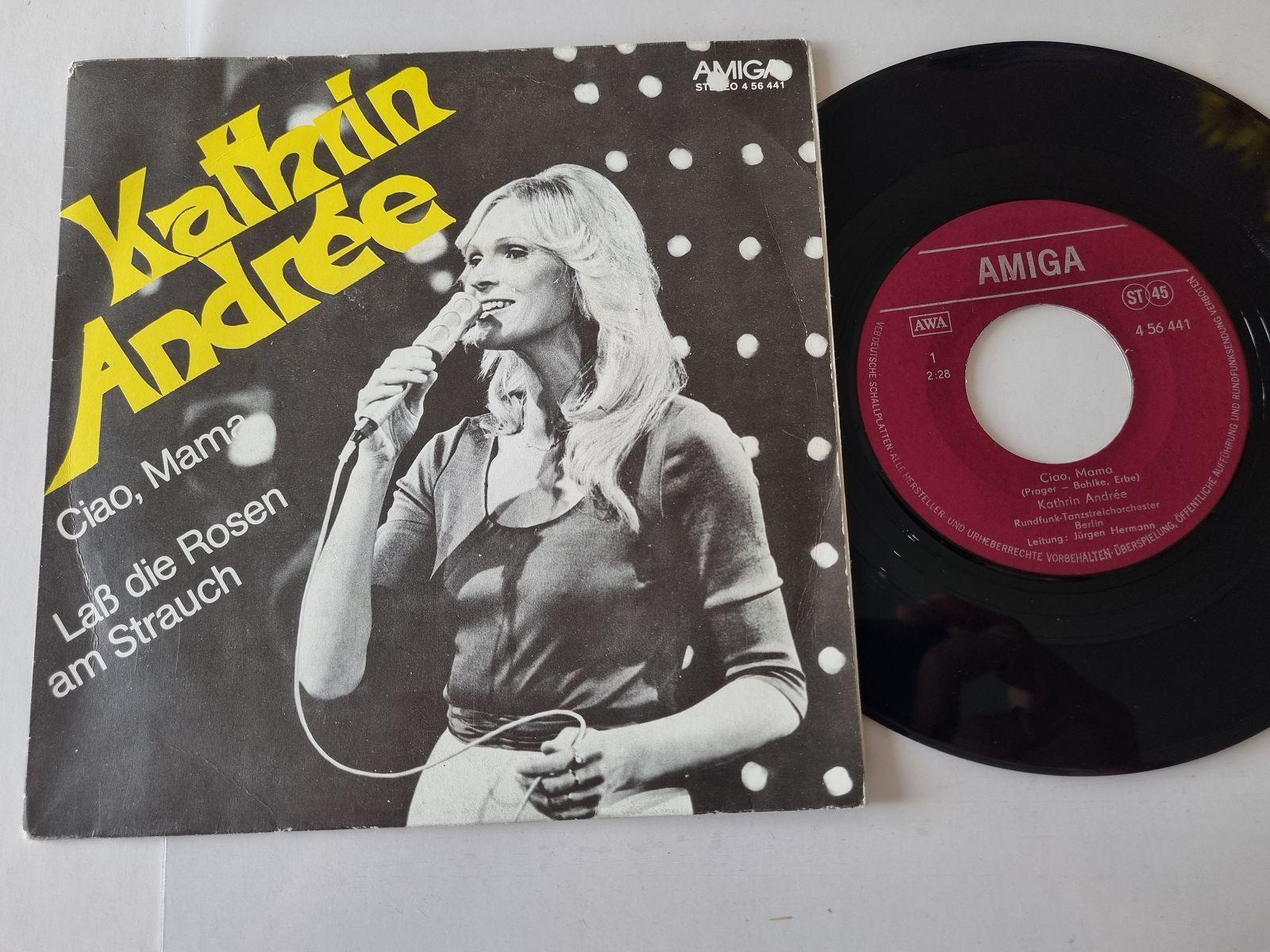 7"" Single Kathrin Andree - Ciao, Mama Vinyl Amiga