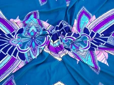 Wild Rag Scarf Western Cowboy Scarves Buckaroo Bandana teal purple navy 41