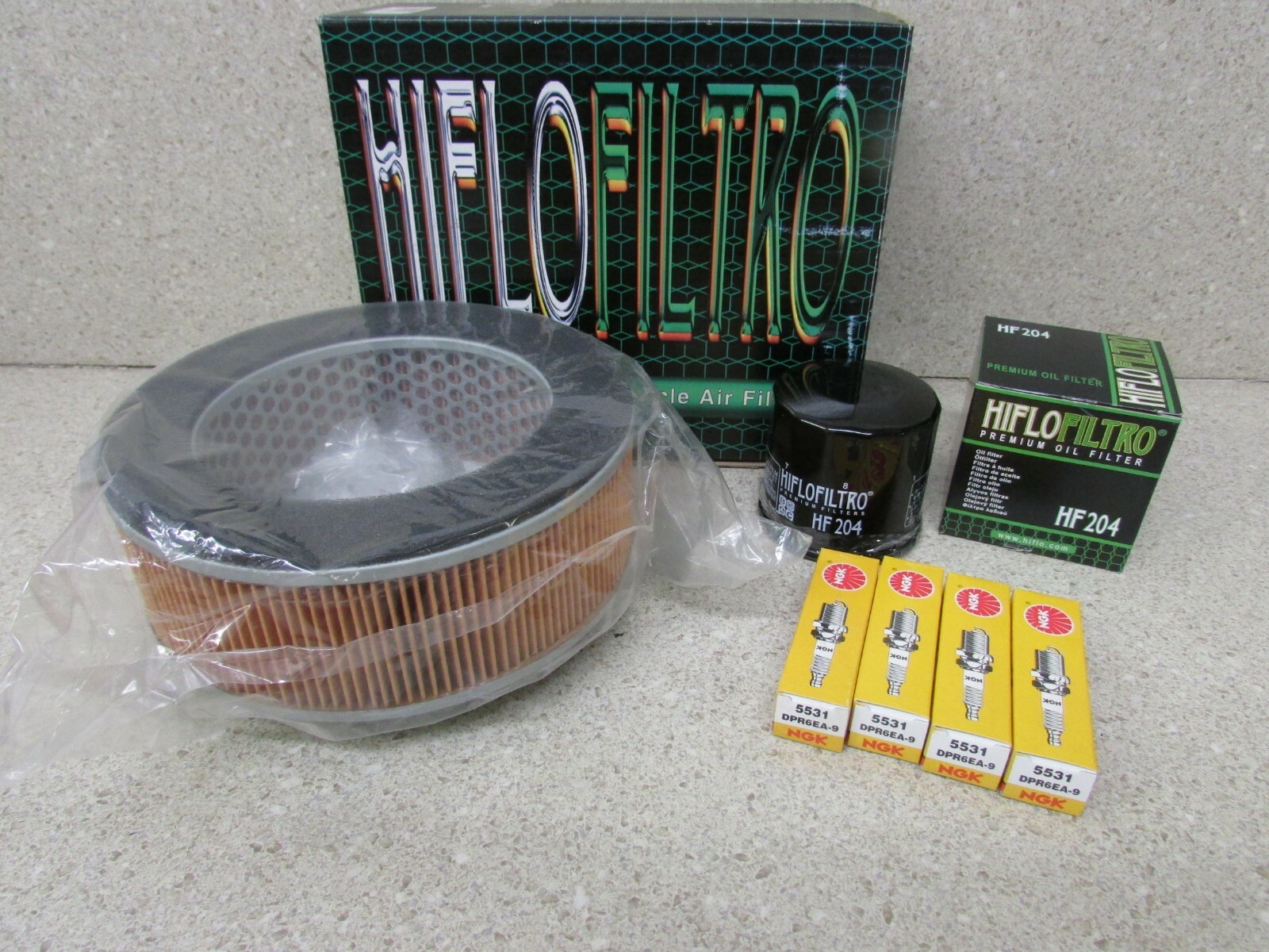 04-08 KAWASAKI VN1600 1600 MEAN STREAK TUNE UP KIT AIR OIL FILTER SPARK PLUGS