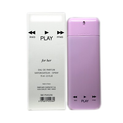 GIVENCHY PLAY FOR HER EAU DE PARFUM SPRAY 75 ML/2.5 FL.OZ. (T) | eBay