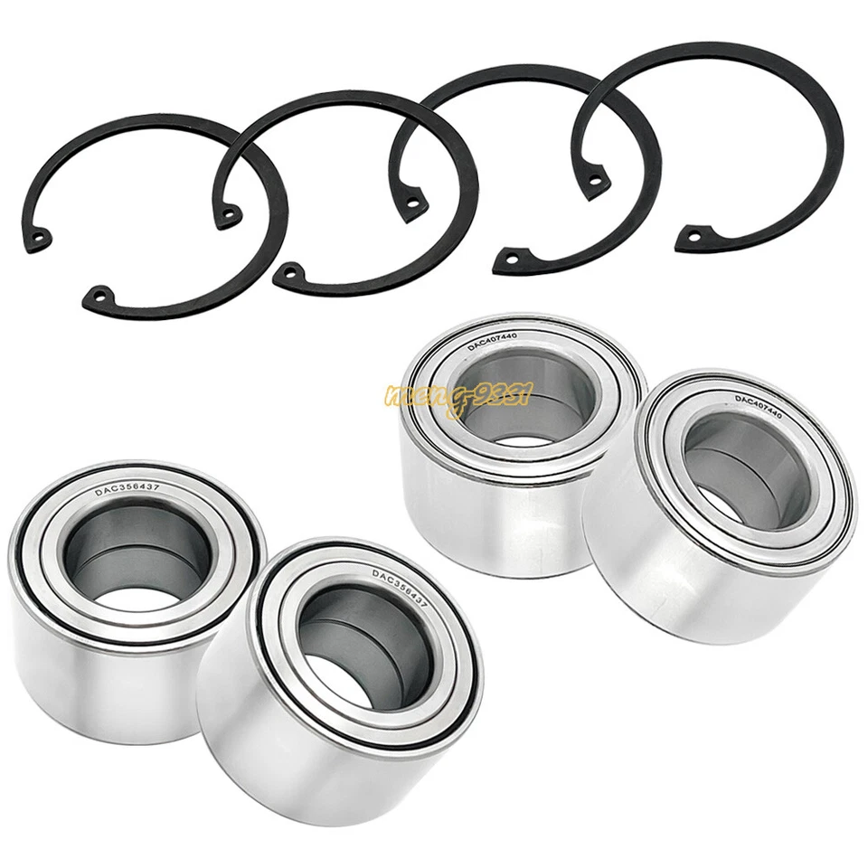 4 x Front & Rear Wheel Bearings kit for Polaris Ranger 400 425 500 570 700 800 - Image 4 of 4