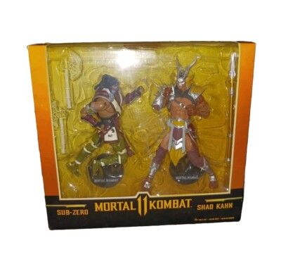 McFarlane Toys Mortal Kombat Sub Zero vs Shao Kahn 2 Pack