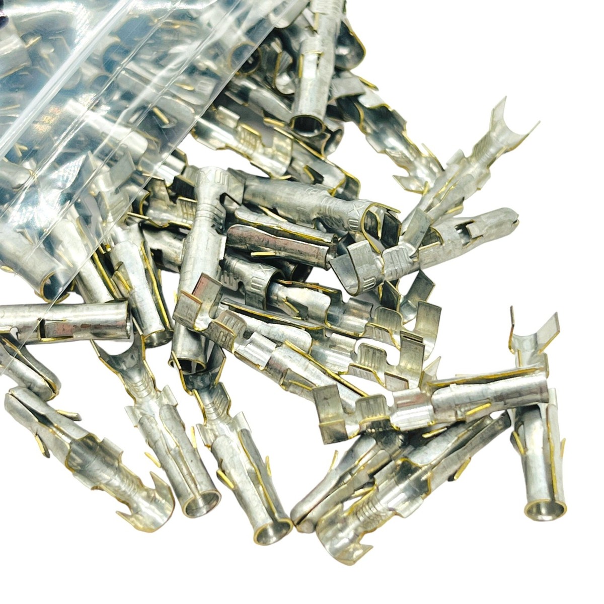 2X 172063-0312 Contatto Femmina 12AWG Mega-Fit Dorato Da Crimpare 23A MOLEX