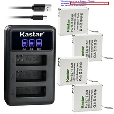 Kastar Battery Triple USB Charger for Genuine SJCAM SJ7 Star Original Battery