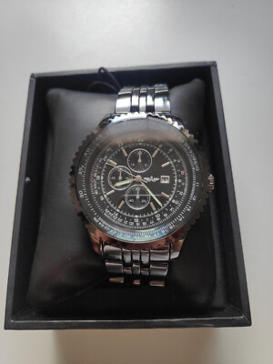 Softech Uhr qg849-se166 schwarz black big groß Neu