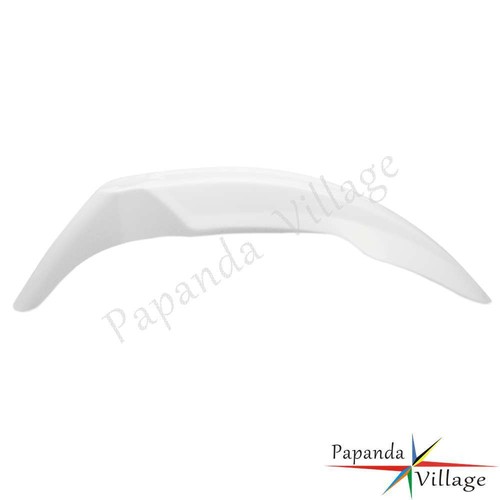 Universal Off-Road Mudguard Front White Fender Cover For Supermoto XR650R Honda - Picture 3 of 4