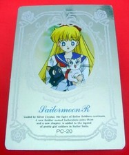 Sailor Moon R Amada PP hero collection silver foil platinum prism card PC 20