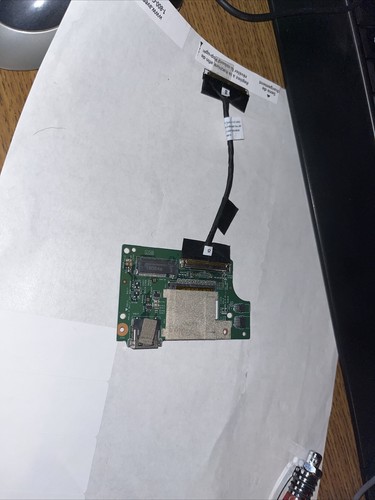 DELL INSPIRON 13 15 LATITUDE 2-IN-1 USB CARD READER I/O BOARD WITH CABLE 3GX53 - Picture 2 of 2
