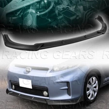 UNPAINTED BLACK FRONT BUMPER LIP BODY KIT SPOILER SPLITTER FIT 11-15 SCION xB