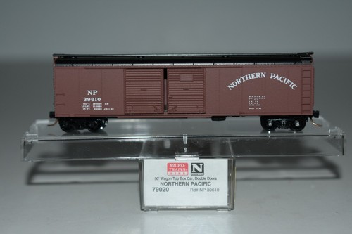 Carro de carga doble puerta escala N MTL 79020 Northern Pacific 50' 39610 C14218 | Zustand: Used