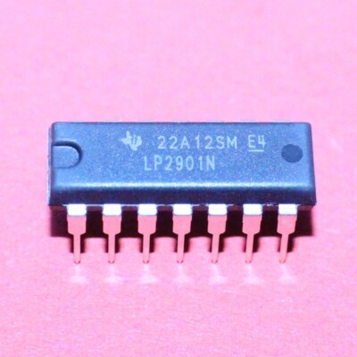 25 STK. LP2901N Comparator Quad 30V ORIGINAL TEXAS INSTRUMENTS DIP-14 - 25pcs.