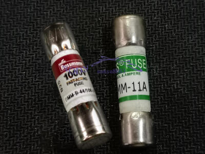 New BUSSMANN DMM-B-44/100-R+DMM-11A 44mA 1000VAC/DC BUSS FUSE FOR MULTIMETER