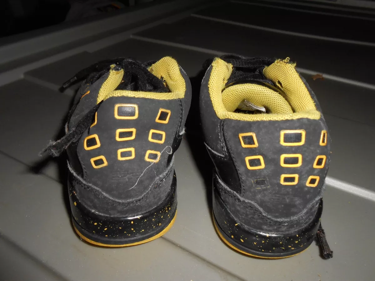 Nike Air Jordan Black Yellow Shoes Sneakers Child 13C Toddler Baby