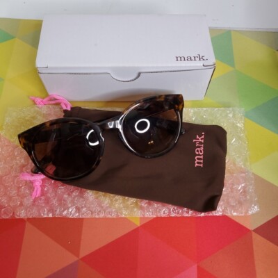 Avon Mark Brown Cheetah Print Throw Some Shade Womens Sunglasses 2015 UV-400 NEW