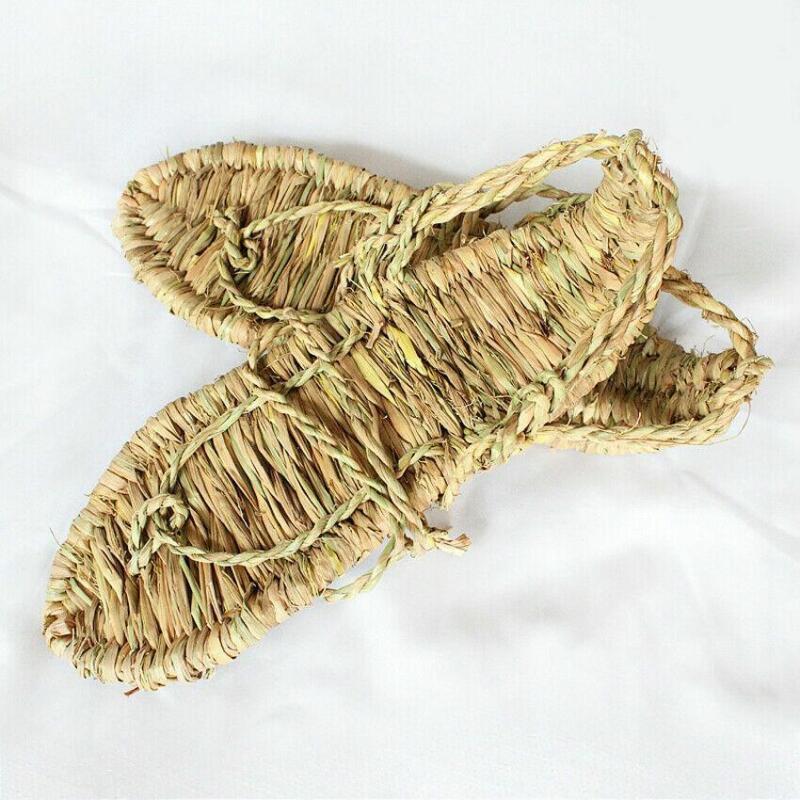 APL BLEACH Anime Giapponese Cosplay Uomo Scarpe Estive Sandali di Paglia